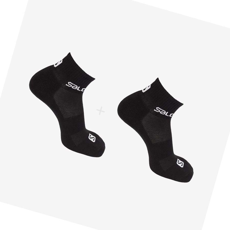 Calcetines Salomon EVASION 2-PACK Mujer Negros | MX 2135NWY